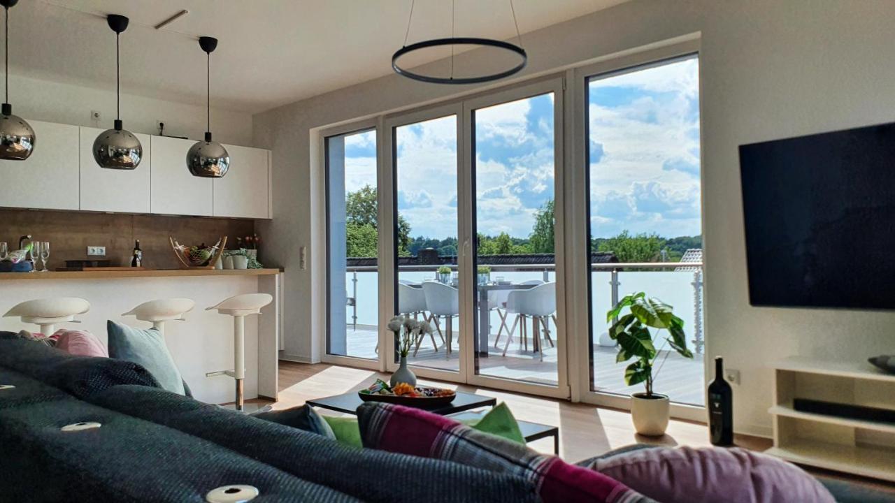 Penthouse Mit Whirlpool Im Herzen Von Niedersachsen 布尔格韦德尔 外观 照片