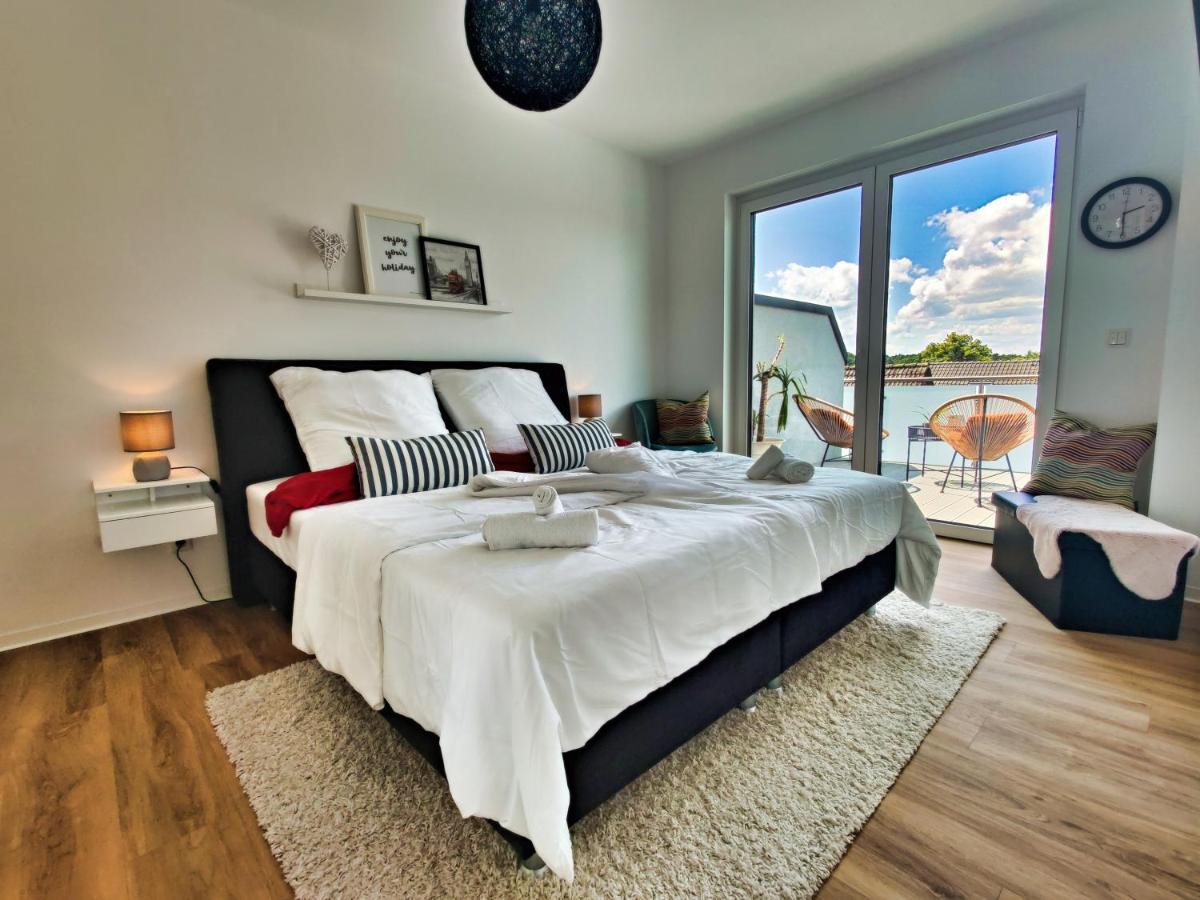 Penthouse Mit Whirlpool Im Herzen Von Niedersachsen 布尔格韦德尔 外观 照片