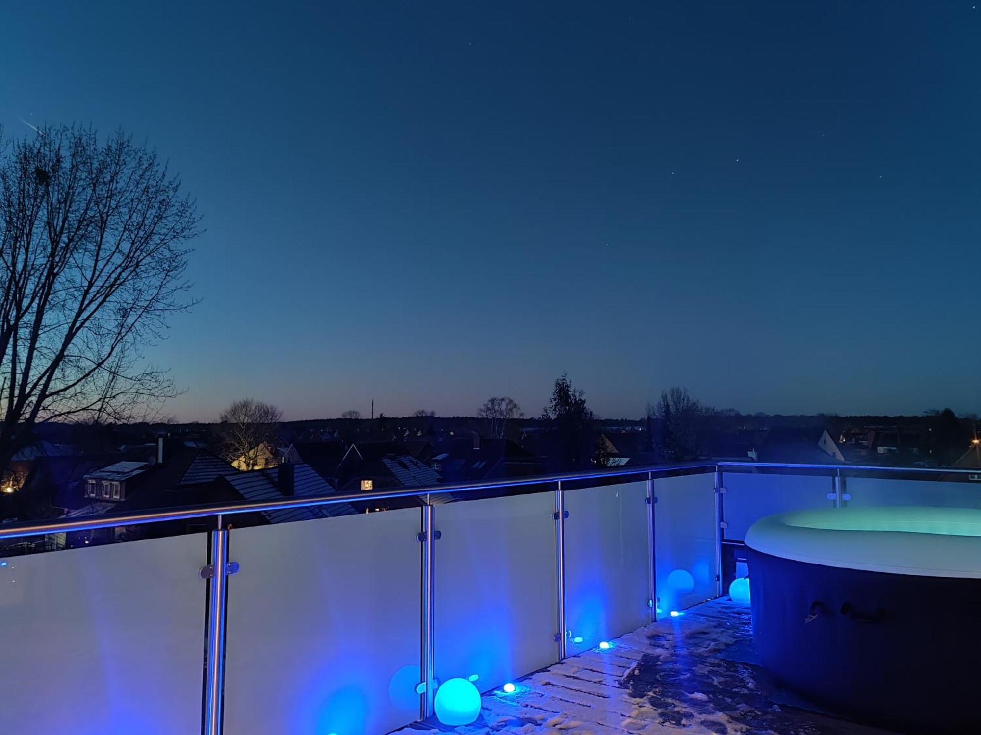 Penthouse Mit Whirlpool Im Herzen Von Niedersachsen 布尔格韦德尔 外观 照片
